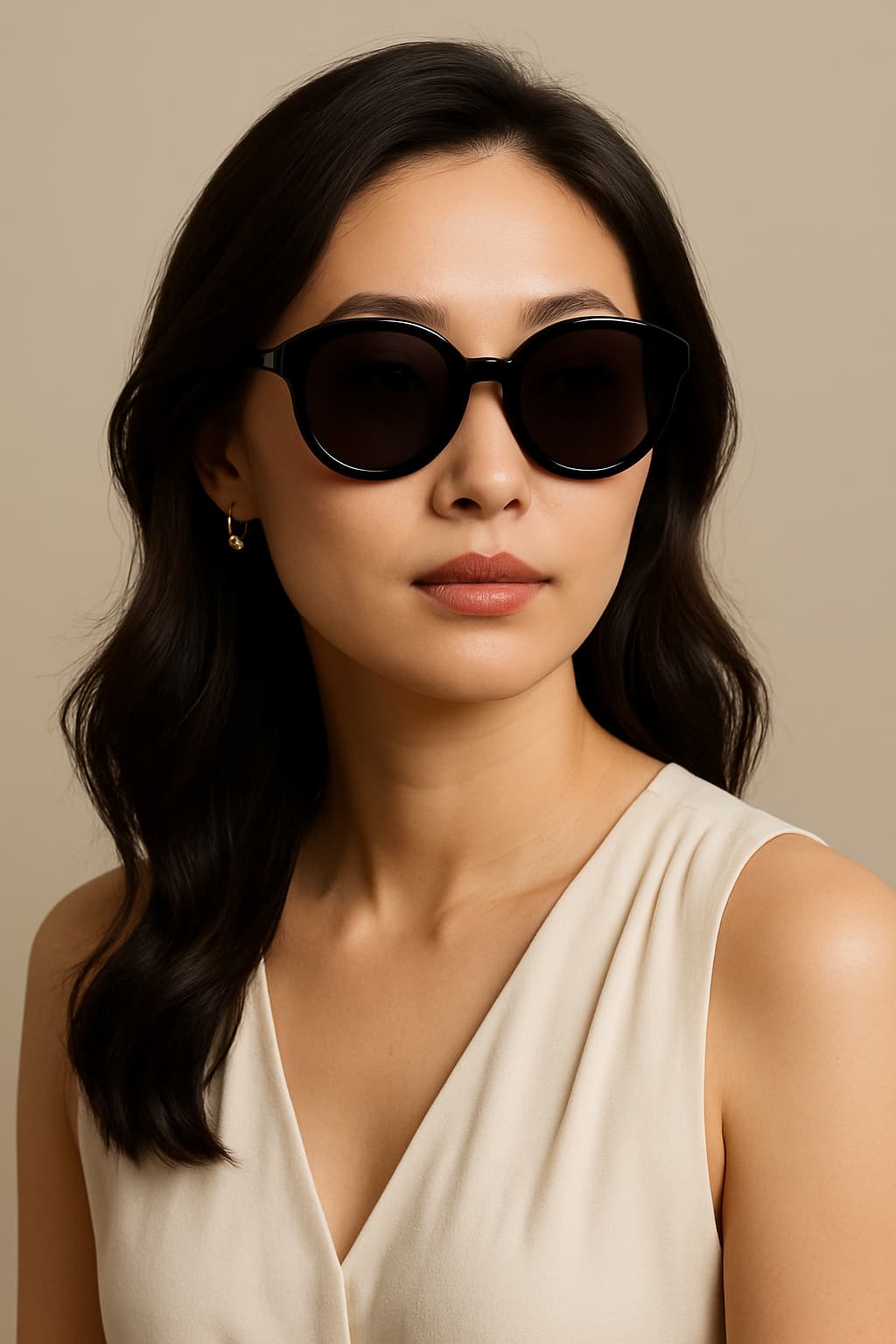 Jackie O Round Sunglasses